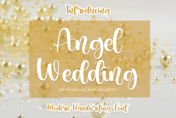 Angel Wedding Font for Editorial Design and Creative Projects