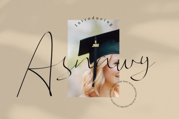 Asnawy: A Luxurious Script Font