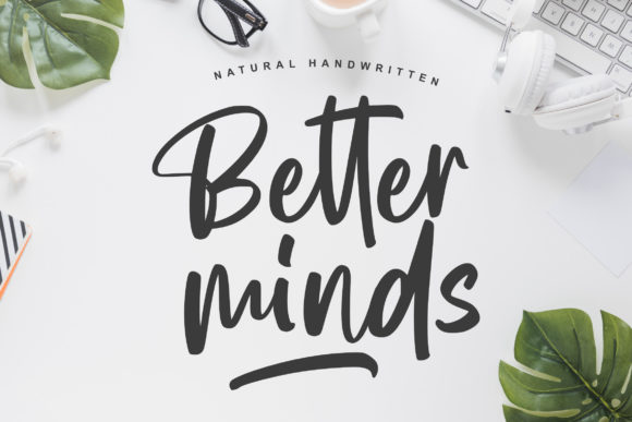 Better Minds Font for Business