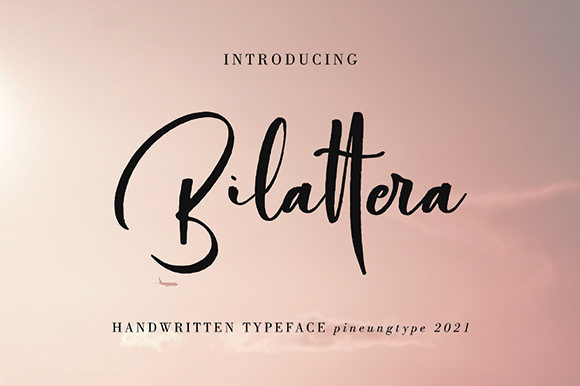 Bilattera: A Chic Script Font