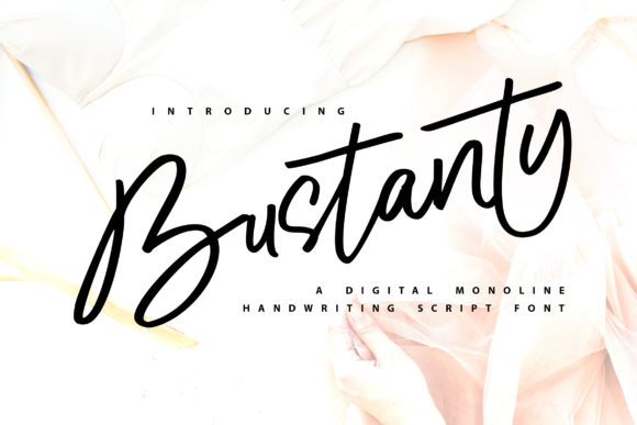 Bustanty Font for Elegant Design
