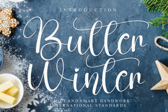 Butter Winter: A Script Font for Elegance and Clarity