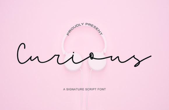 Curious Font for Creative Projects
