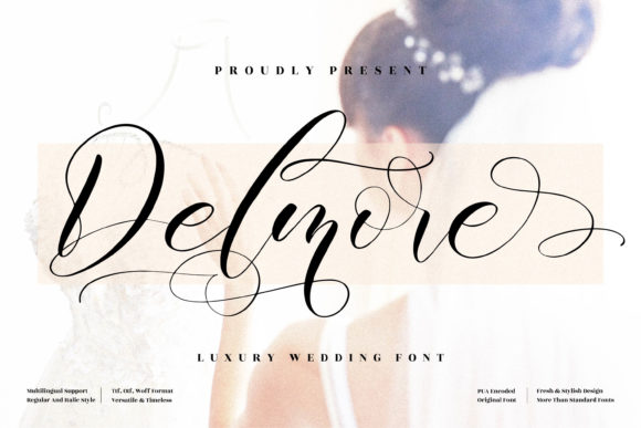 Delmore Font: A Refined Script for Editorial Elegance