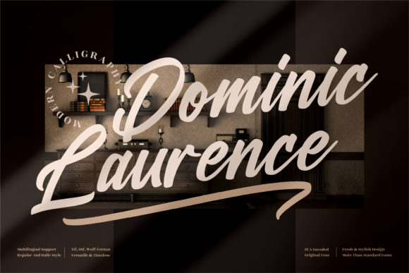Dominic Laurence Font for Stylish Campaigns