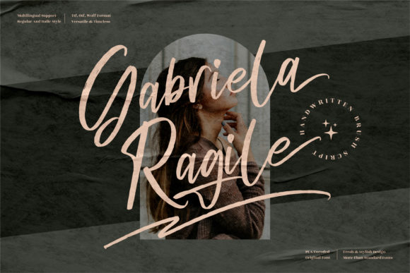 Gabriela Ragile Font for Web Design