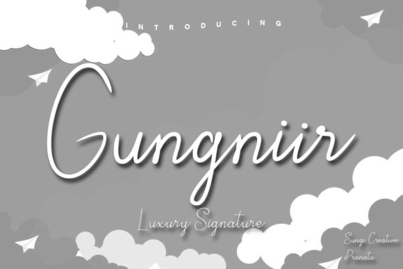 Gungniir Font for Elegant Web Design