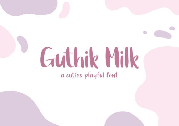 Guthik Milk Font for Elegant Web Design