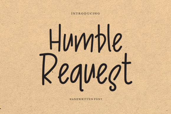 Humble Rquest Font for Creative Makers