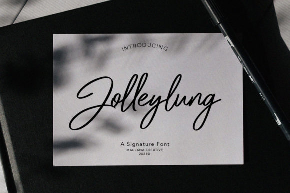 Jolleylung Font Review