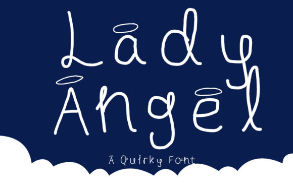Lady Angel Font: A Quirky Script for Real Creative Projects
