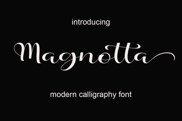 Magnotta Font: Elevating Brand Visuals with Elegance