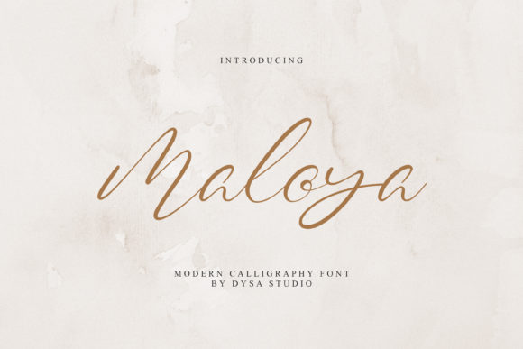 Maloya Font for Professional Branding