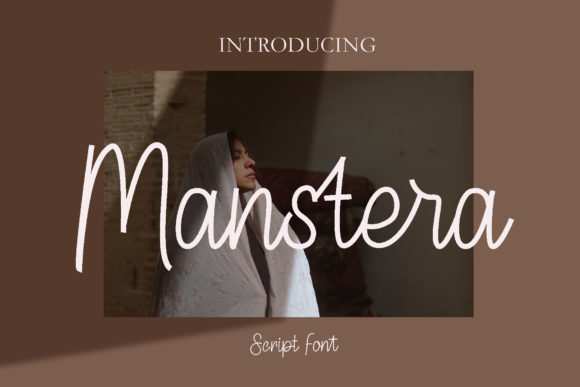 Manstera: A Script Font for Creative Campaigns
