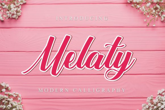 Melaty Font: Elegant Script for Editorial Design
