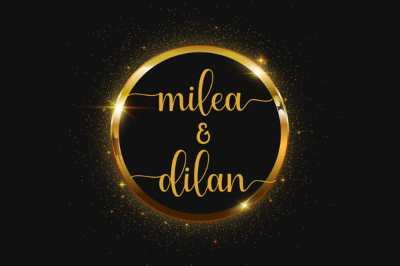 Milea Dilan Font for Elegant Branding