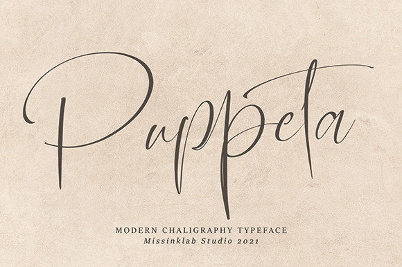 Puppeta: A Stylish Script Font for Creative Projects