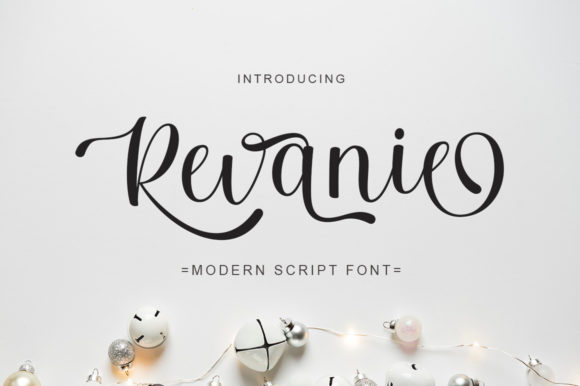 Revanie: Elegant Script Font for Web Design
