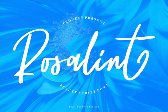 Rosalint Font for Creative Campaigns