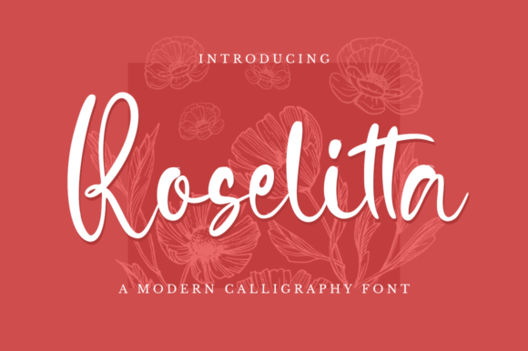 Roselitta: A Dazzling Script Font for Business