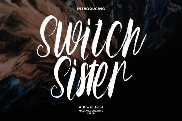 Switch Sister Font for Creative Campaigns