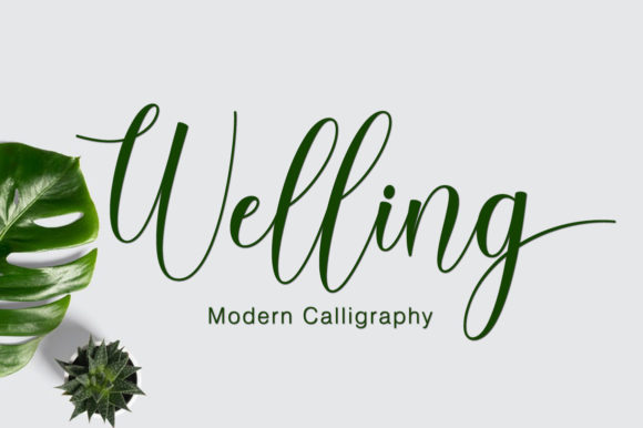 Welling Font for Creative Campaigns